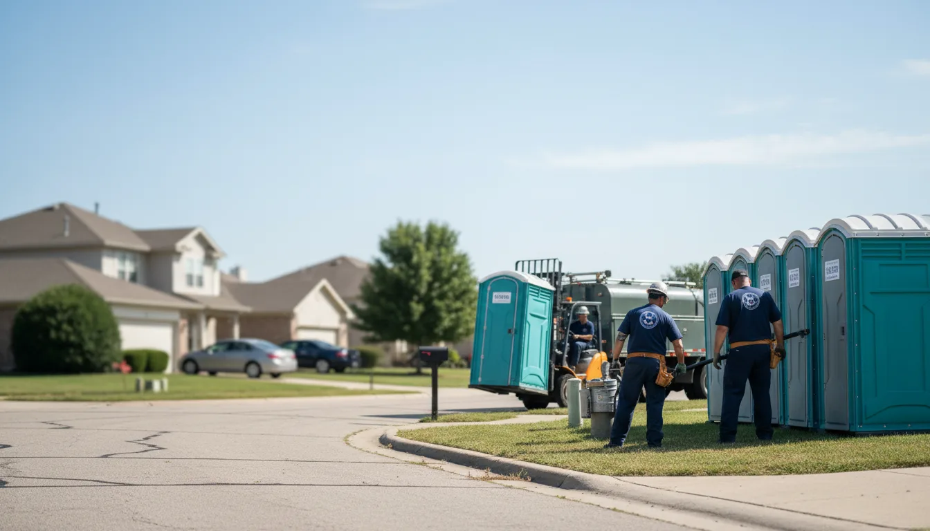 Porta Potty Rental in Tumbling Shoals, AR near me